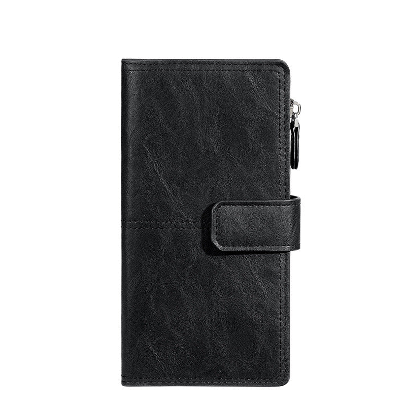 Multichambered Handy Men's Clutch Wallet