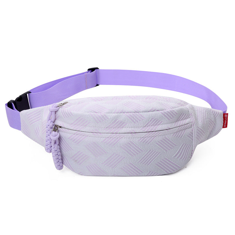 Lightweight Corduroy Waist Bag | Trendy Crossbody Chest Sling Bag