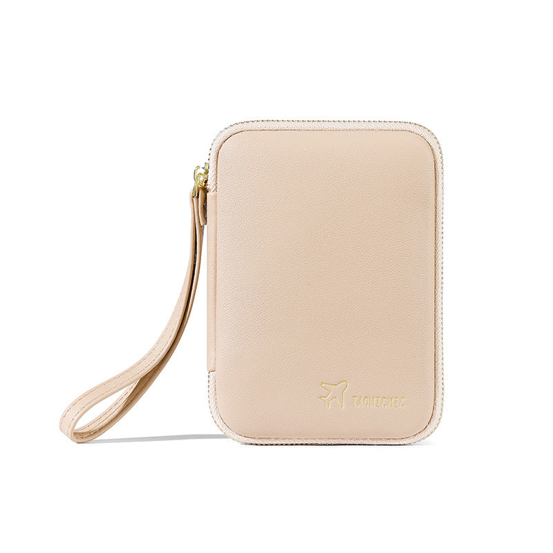 Korean Style Multi-functional Passport Protection Hanging Wallet