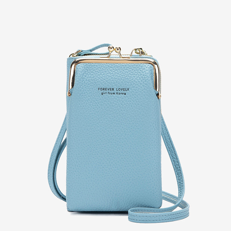 Korean Style Women's Side Mobile with Phone Holder