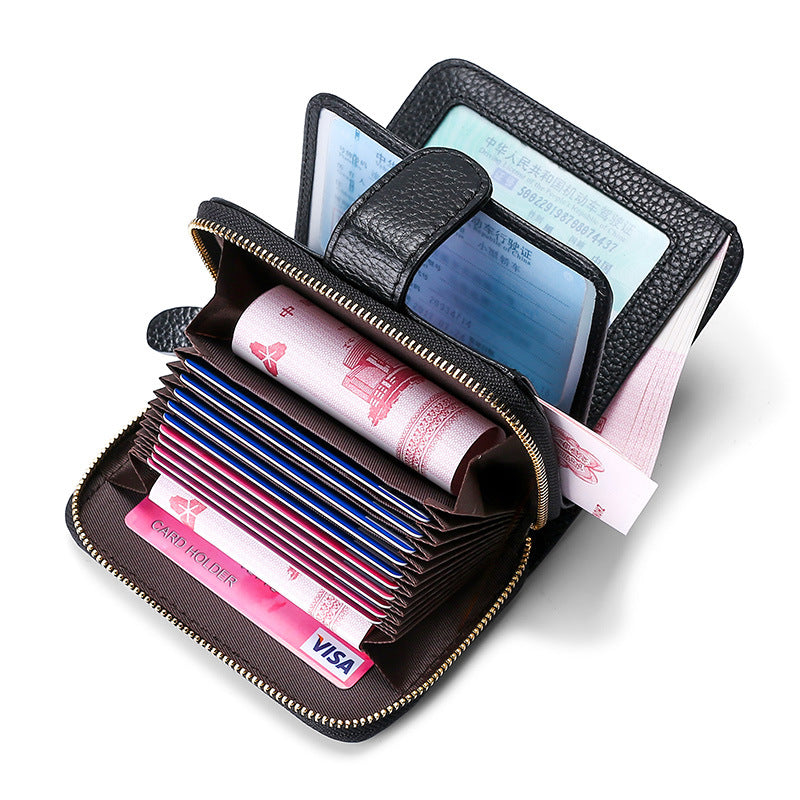 RFID Protected High Quality Women's Purse Wallet