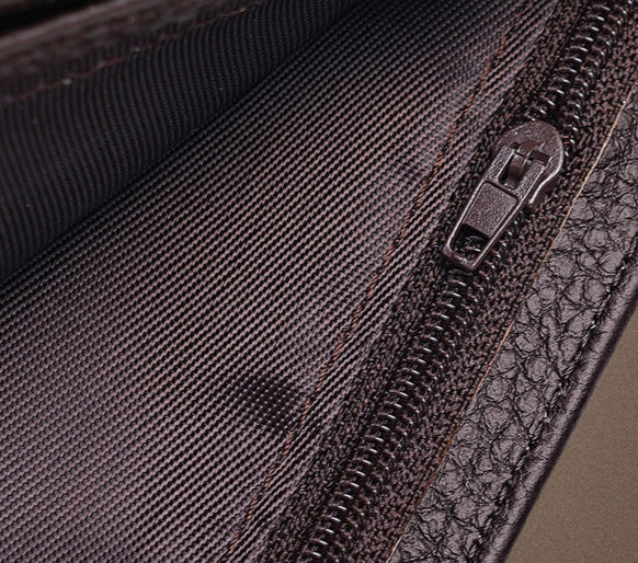 Thin and Soft Vertical High End Men's Wallet
