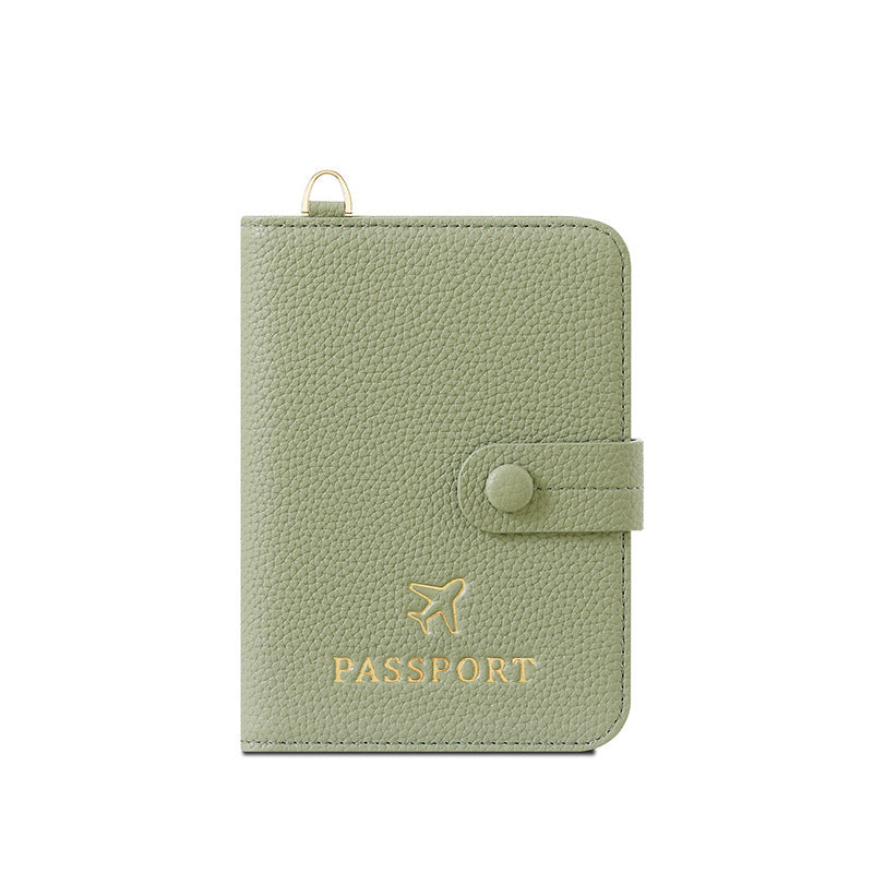 RFID Anti-Theft Passport Holder Bag | Expandable Travel Wallet with Wrist Strap