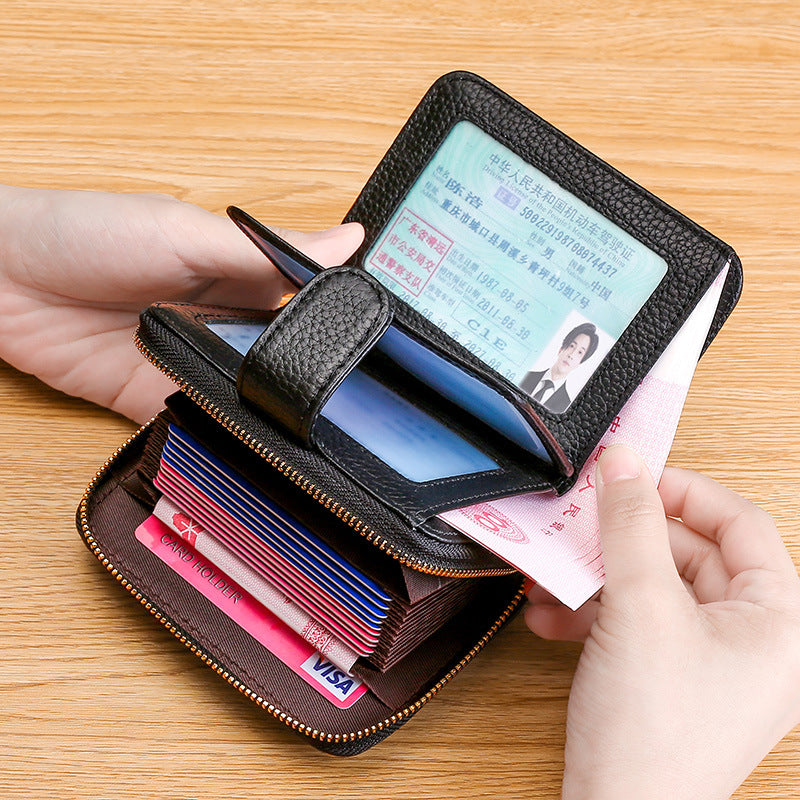 RFID Protected High Quality Women's Purse Wallet