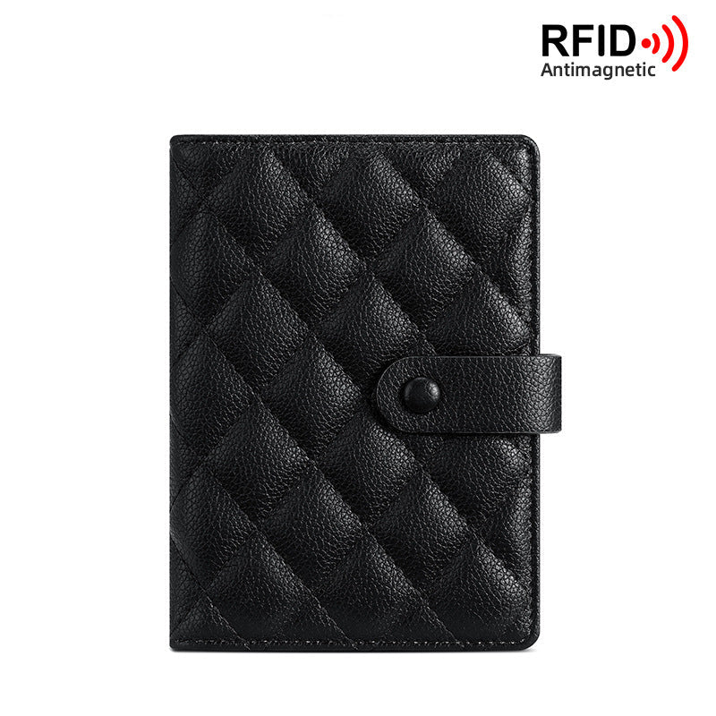 Lightweight RFID Protected Passport and Ticket Holder Wallet
