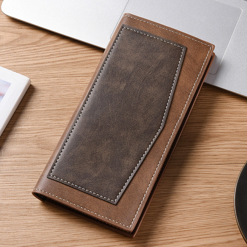 Multi-function Long and Large Capacity Men's Business Wallet