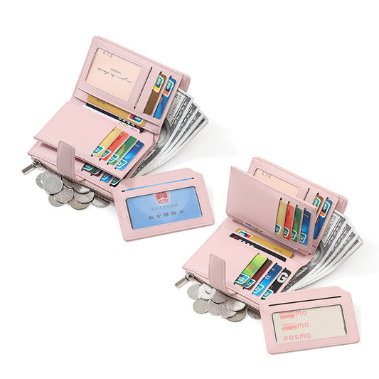 Canvas Pattern High End PU leather Women's Wallet