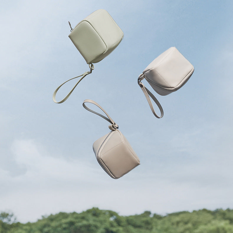 Square Shaped Personalized Portable Storage Bag