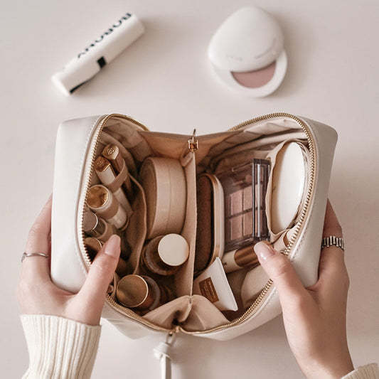 Egg Shaped Large Capacity Portable Makeup Storage Bag