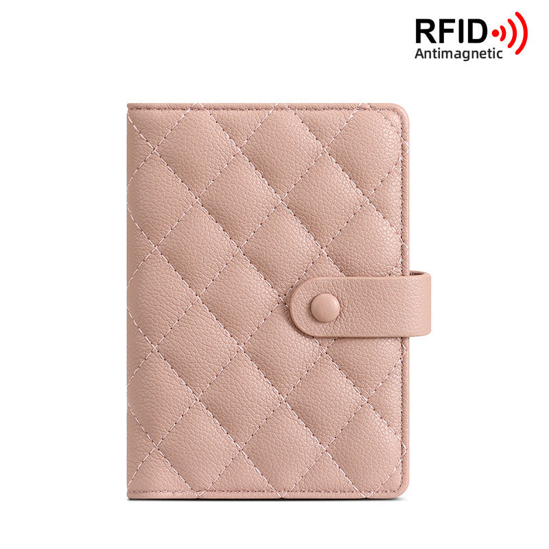 Lightweight RFID Protected Passport and Ticket Holder Wallet