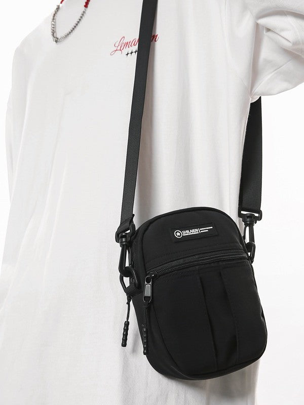 Premium Minimal Crossbody Sling Bag for Men & Women | Lightweight Travel Chest Shoulder Bag