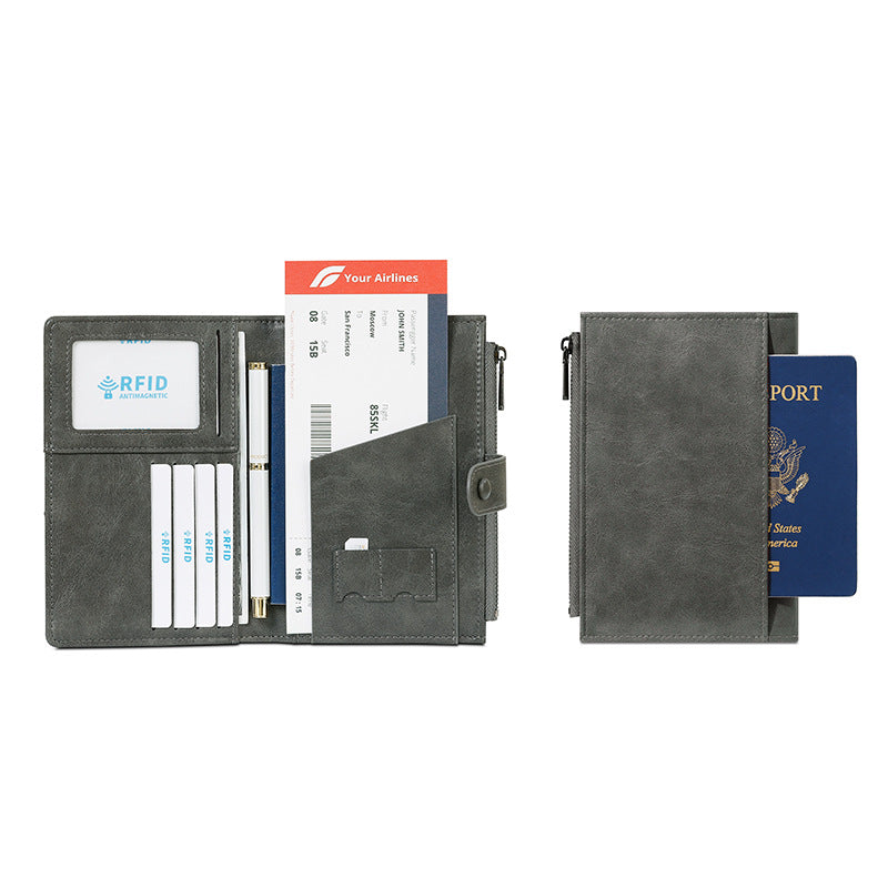 High Quality Passport Holder with Wallet Functions