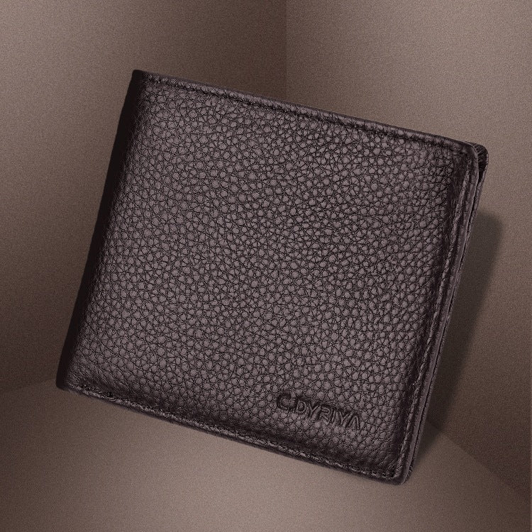 Horizontal Thin and Soft High End Men's Wallet