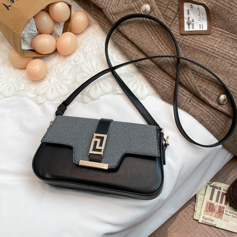 Womens Premium Saddle Crossbody Bag | Korean Style Small Shoulder Handbag
