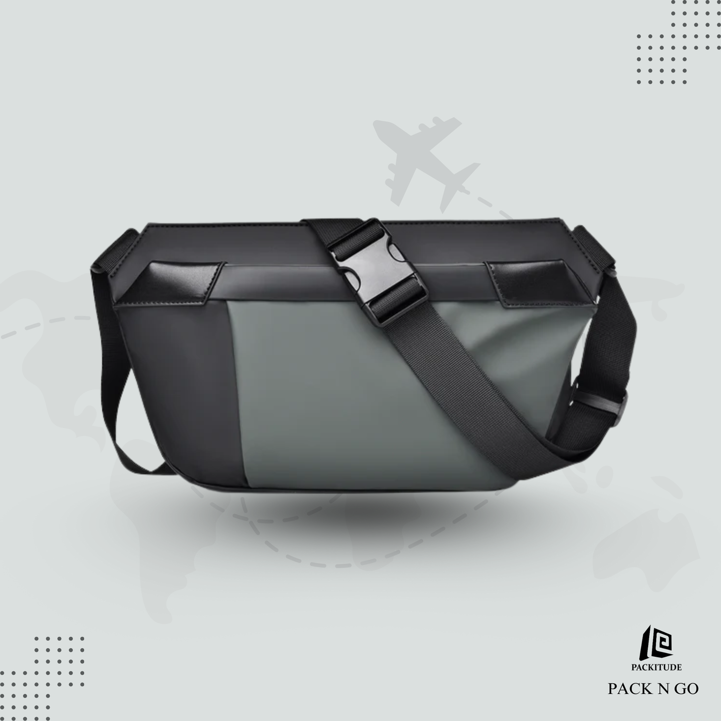 High End Commuter Shoulder Crossbody Chest Bag