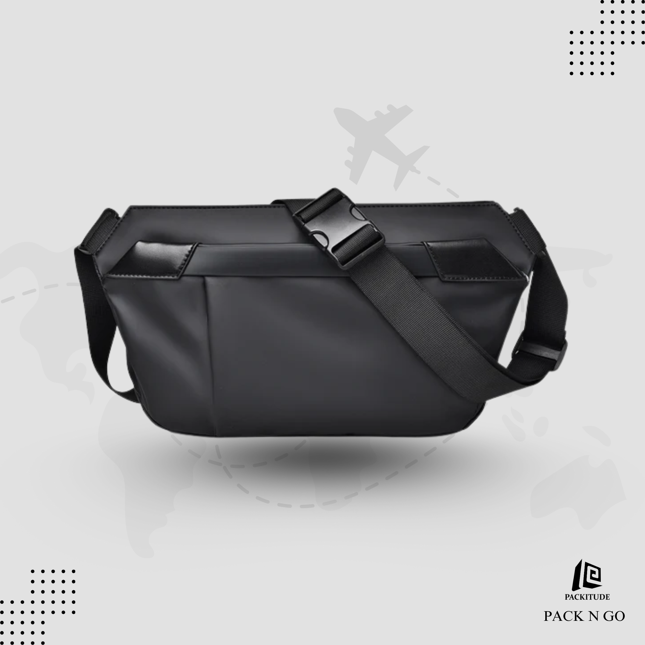 High End Commuter Shoulder Crossbody Chest Bag