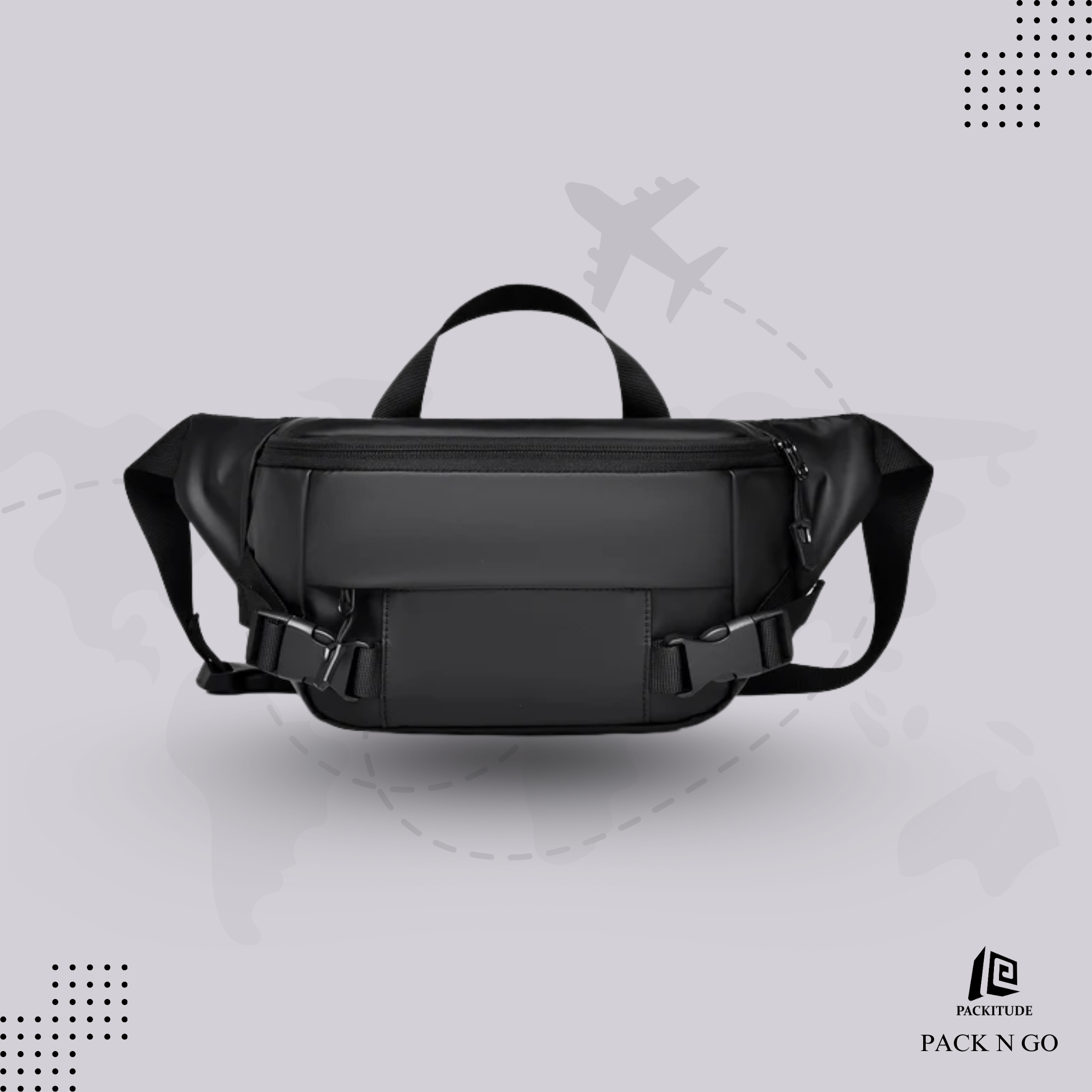 High Quality Multi Functional Water Resistance Casual Crossbody Bag