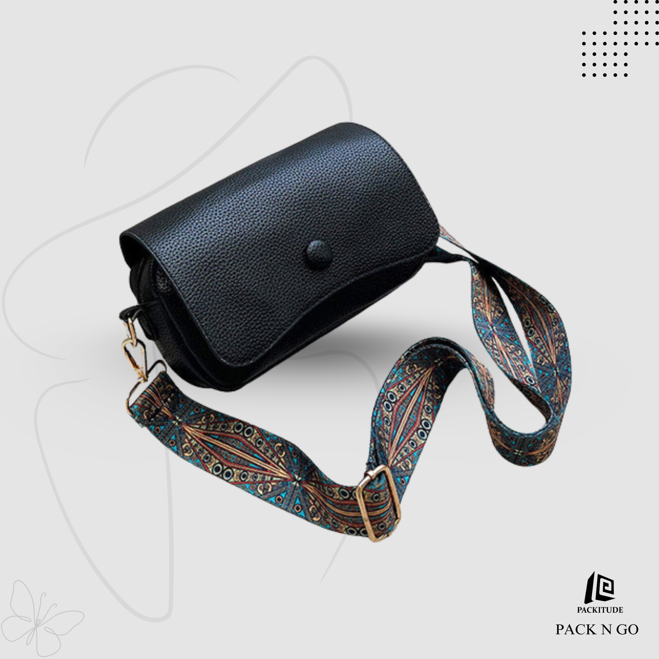 Trendy Personalized Crossbody Shoulder Side Bag