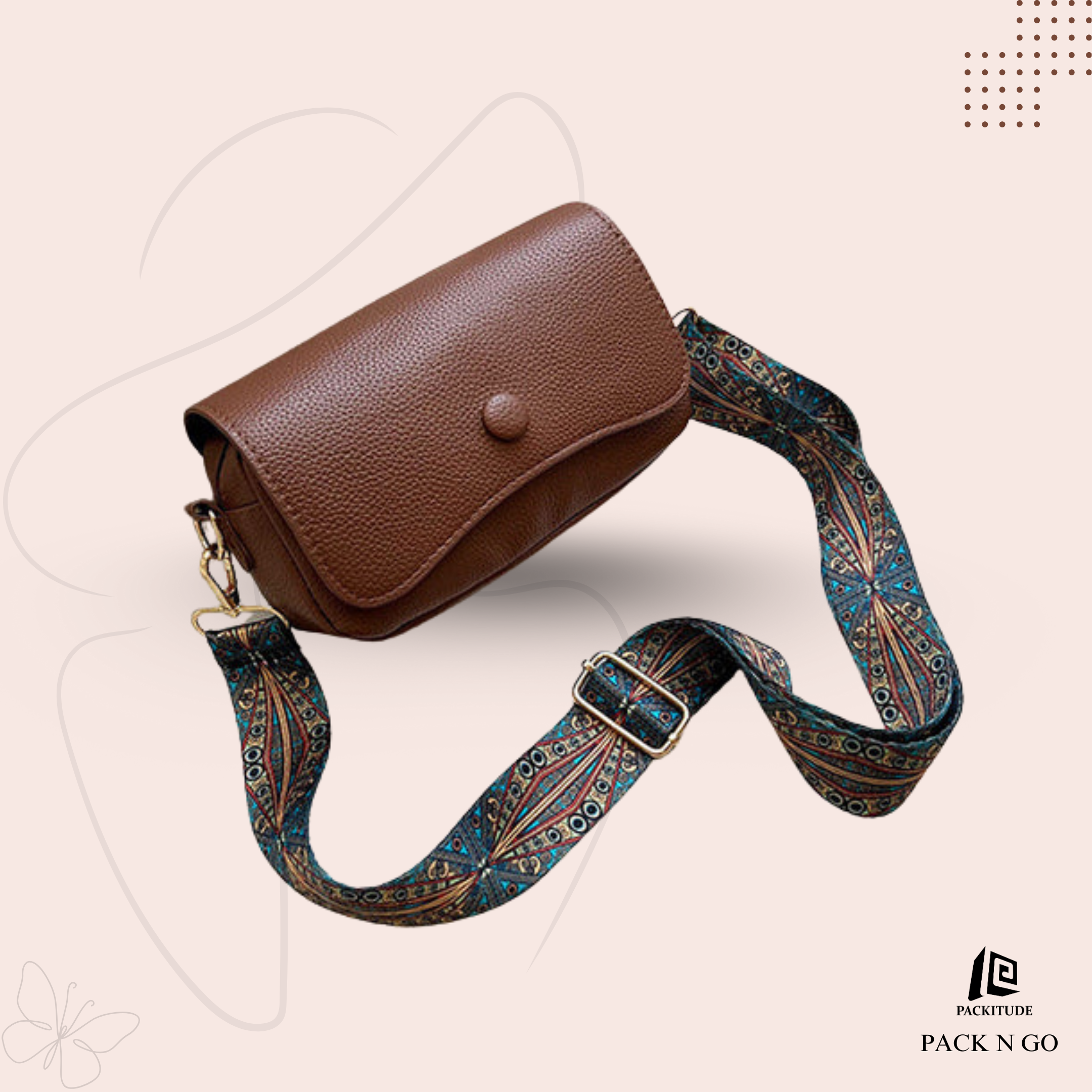 Trendy Personalized Crossbody Shoulder Side Bag
