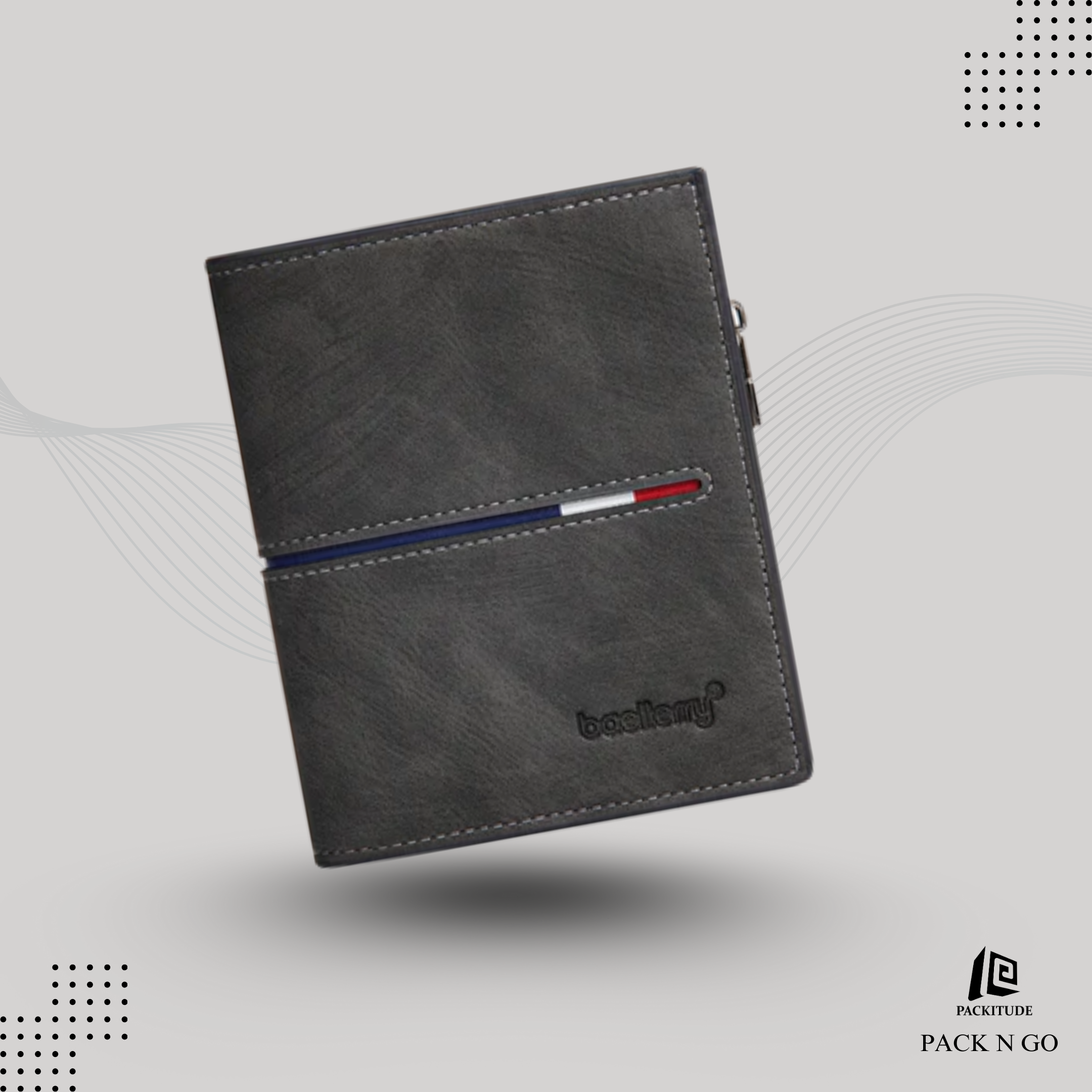 Casual Multi Functional Zipper Wallet for Men