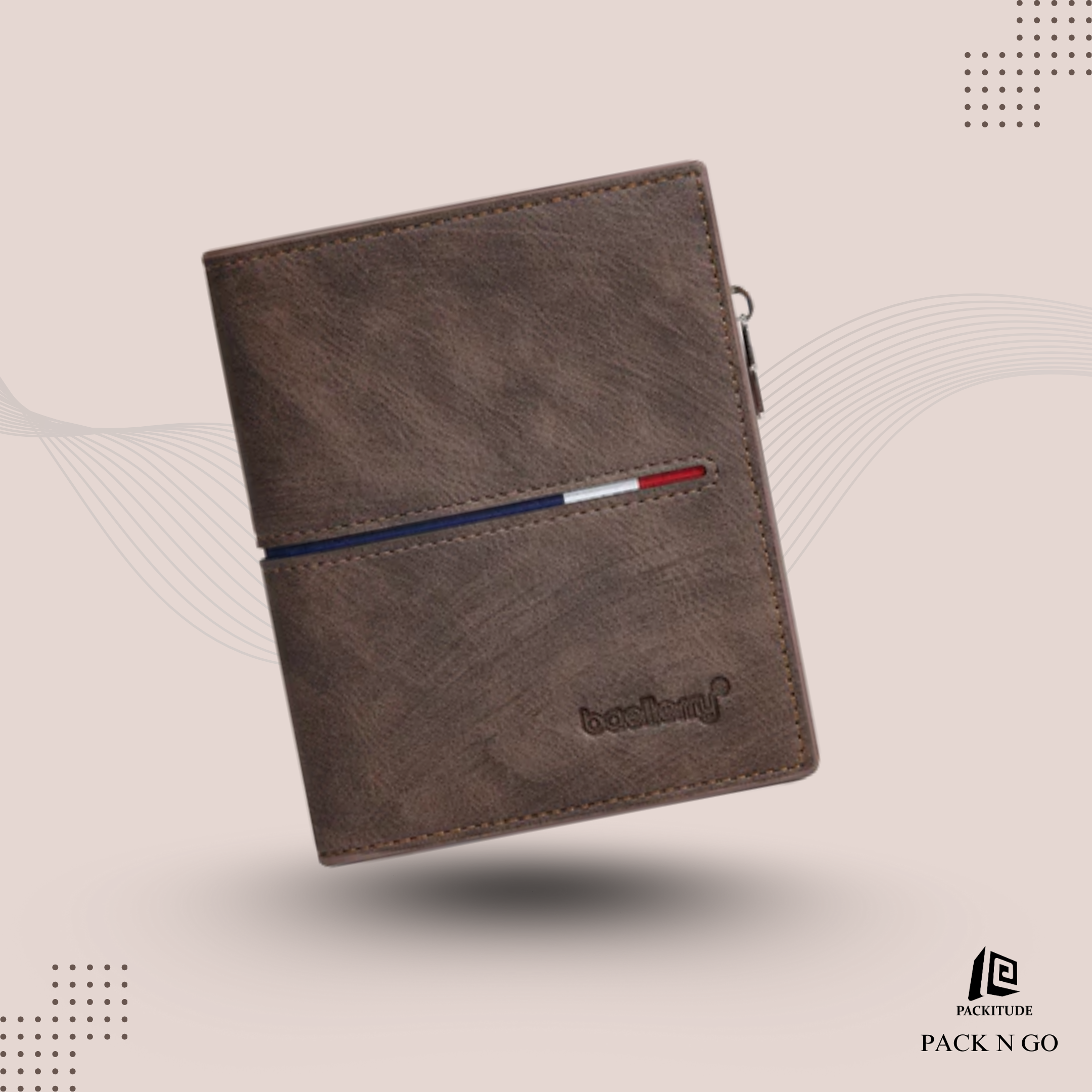 Casual Multi Functional Zipper Wallet for Men