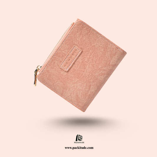 New Korean version of student retro folding wallet for women