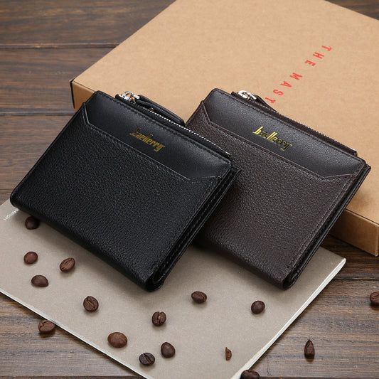 Handy Casual Zipper Multifunctional Men's Wallet