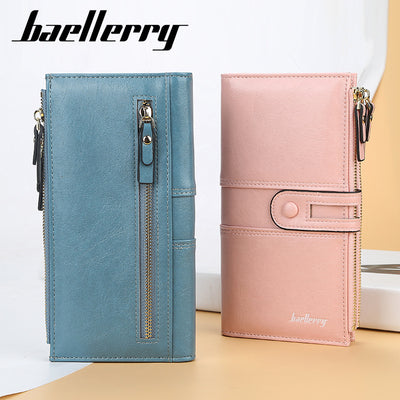 Women's Multifunctional Long Buckle Wallet