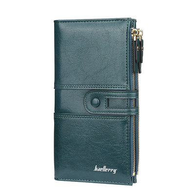 Women's Multifunctional Long Buckle Wallet