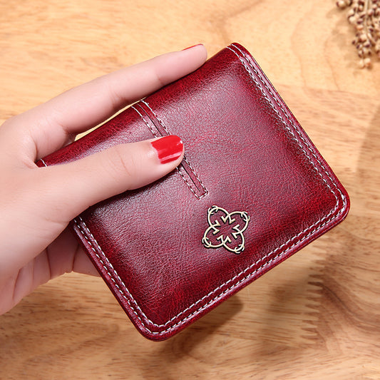 High Quality Multi-Functional Thin Women's Mini Wallet