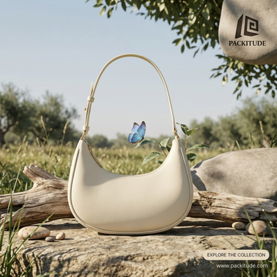 Half-Moon Shoulder Bag for Women