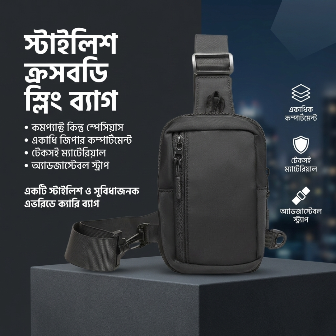 Lightweight Casual Crossbody Waist Chest Bag
