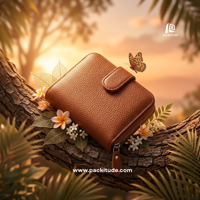 RFID Protected High Quality Women's Purse Wallet