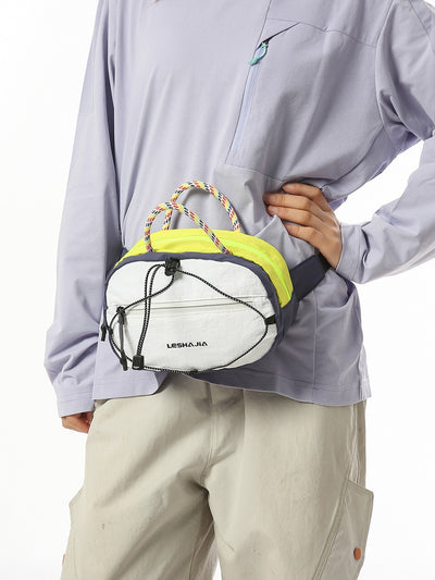 Unisex Casual Crossbody Waist Bag | Lightweight Nylon Chest & Shoulder Bag