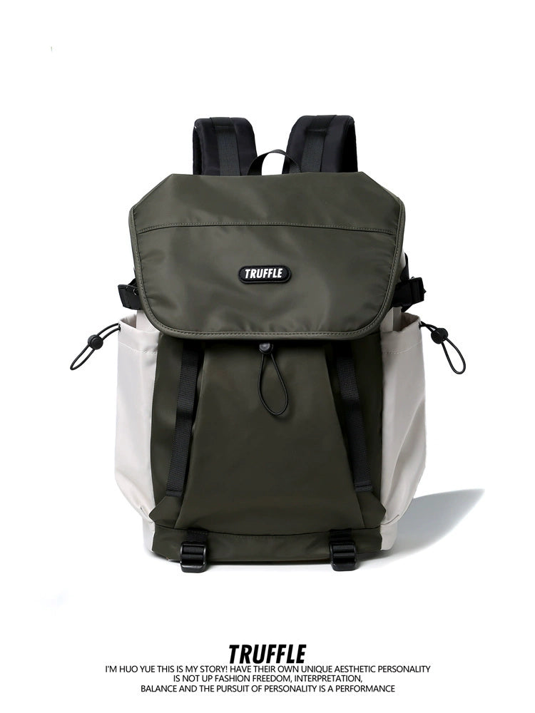 TRUFFLE Trendy Brand Outdoor Travel Backpack for College Student