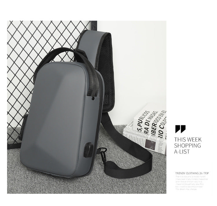 Urban Crossbody Sling Backpack | Breathable 10-Inch Travel Chest Bag