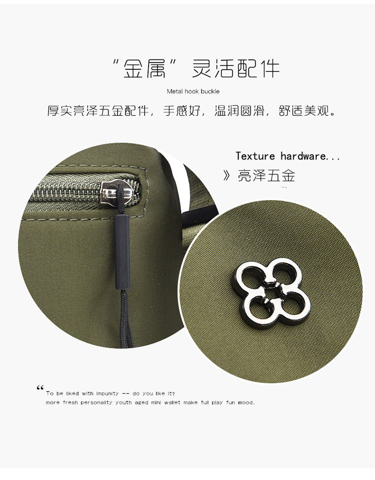 Lightweight Nylon Crossbody Bag for Women  Minimalist Everyday Shoulder Bag