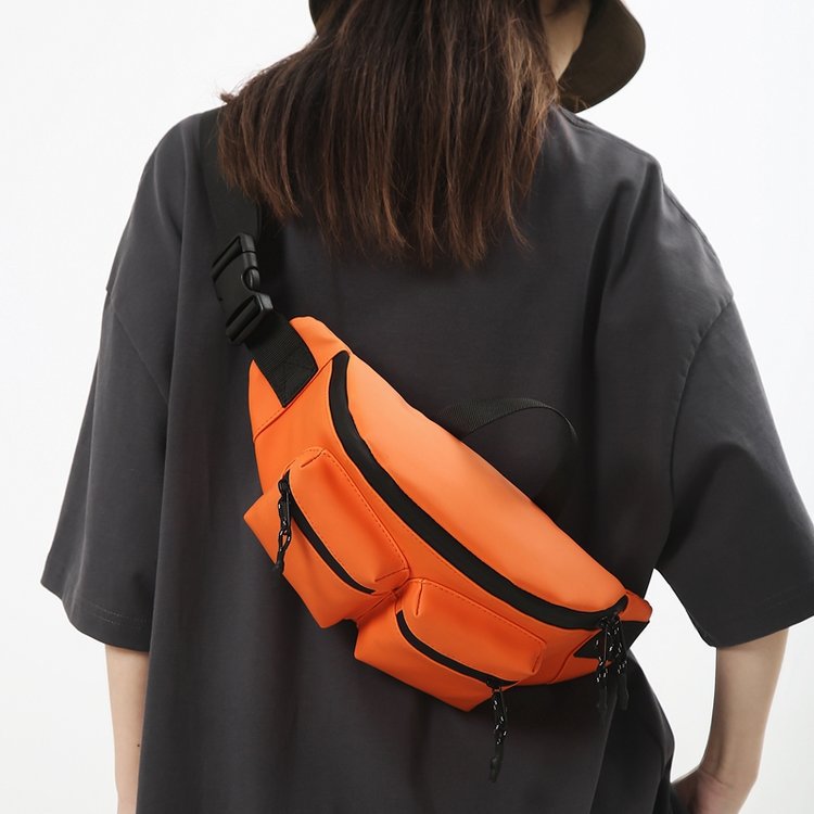 Korean Utility Crossbody Chest Bag | Large Capacity Everyday Sling Bag