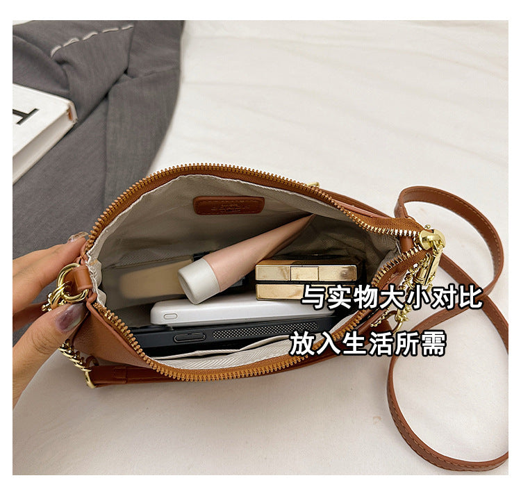 Luxury Womens Chain Shoulder Bag | Premium Underarm Crossbody Handbag