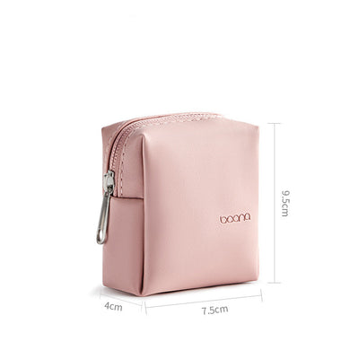 Baona PU Leather Mini Portable Multi Function Storage Bag