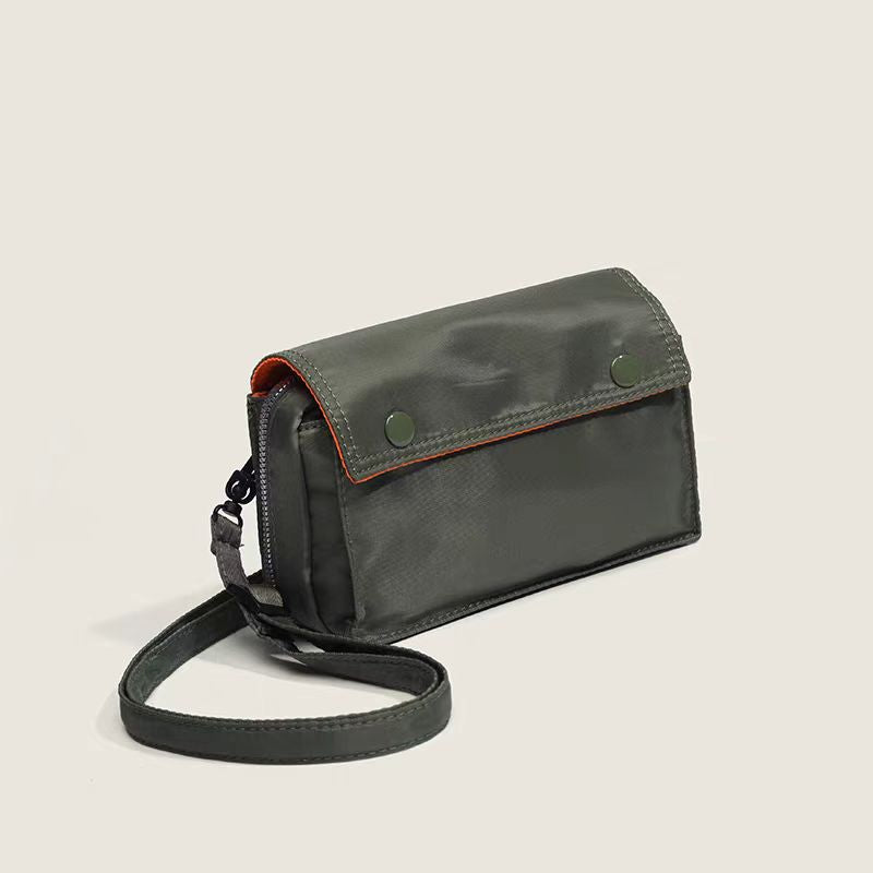 Japanese Classic Tanker Crossbody Bag | Lightweight Nylon Shoulder Bag