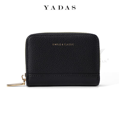 Compact Handy Wallet for Female with Zipper