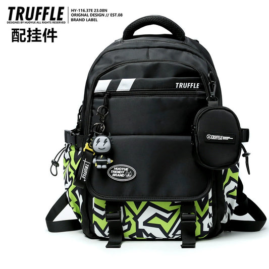 TRUFFLE trendy high school school travel backpack