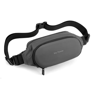 Mens Waterproof Waist Bag | Korean Style Crossbody Chest Bag for Travel & Outdoor