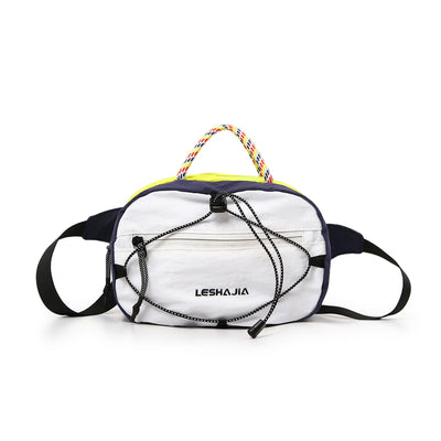 Unisex Casual Crossbody Waist Bag | Lightweight Nylon Chest & Shoulder Bag