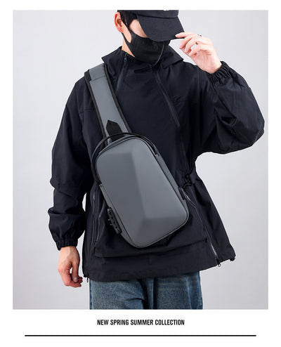 Urban Crossbody Sling Backpack | Breathable 10-Inch Travel Chest Bag