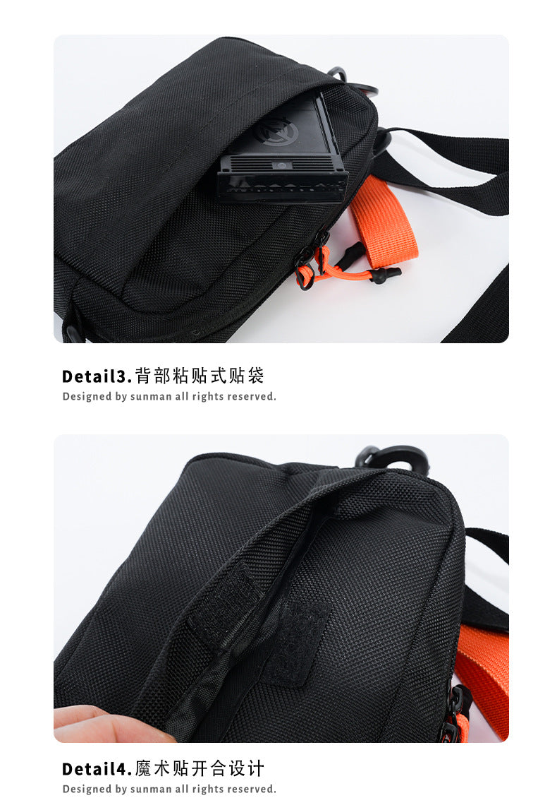 Unisex Mini Crossbody Sling Bag | Lightweight Casual Everyday Shoulder Bag