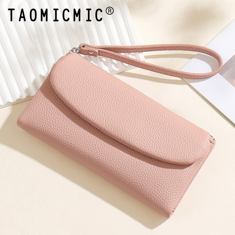 Luxury Large Capacity Womens Wallet | Premium Zip Clutch Card Holder