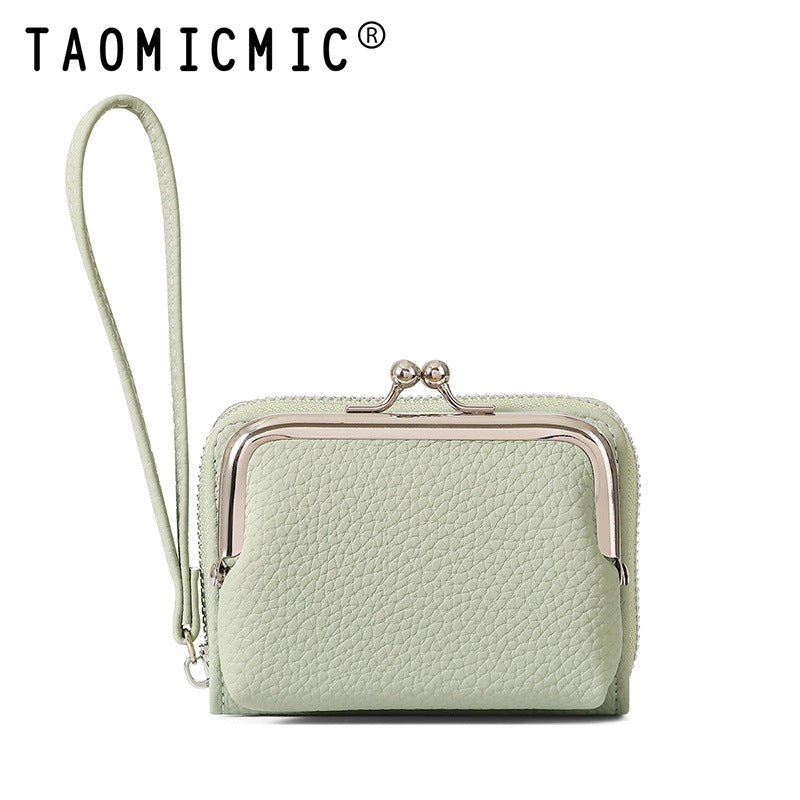 Premium Multi-Card RFID Zip Wallet for Women | Compact Coin Purse & Card Holder