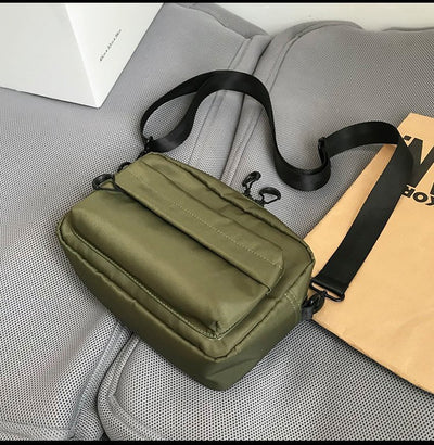 Japanese Style Lightweight Crossbody Shoulder Bag | Unisex Casual Travel Messenger Bag